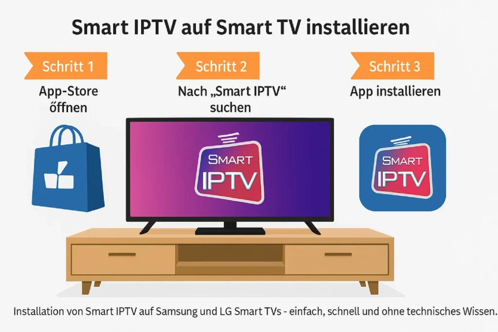 Installation von smart iptv auf Samsung und Lg Smart tv - einfach, schnell und ohne technisches wissen