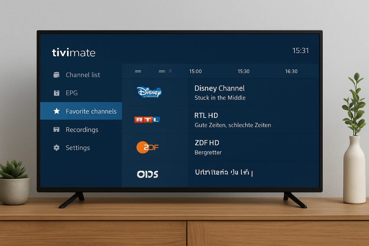 PTV Premium Abonnement mit über 15.000 HD-Kanälen, 50.000 Filme und Serien auf TiviMate